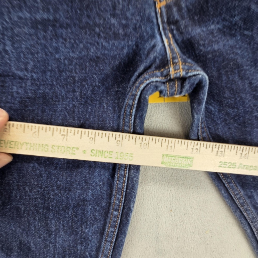 Stone Island Jeans Mens Blue Dark Wash Slim Skinny Type SK Logo Patch Fits 32x29 - Picture 6 of 16